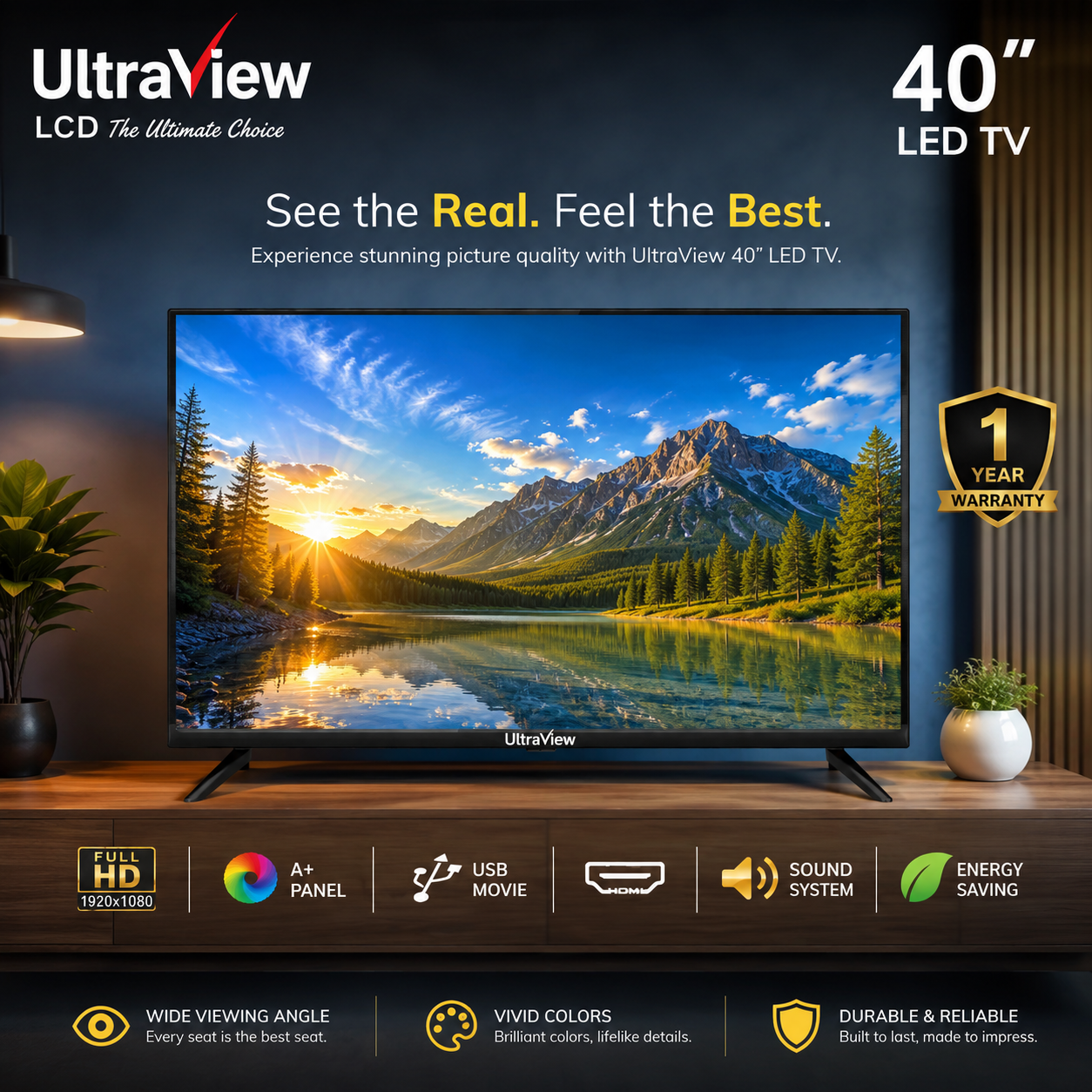 UltraView LCD 40